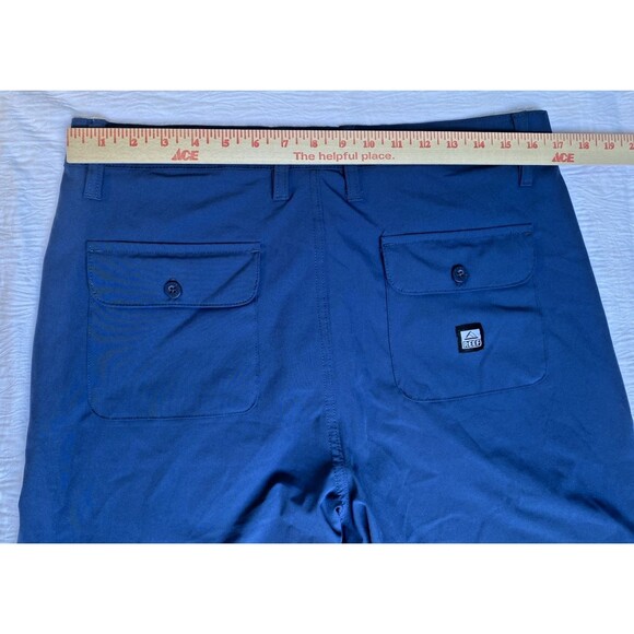 Reef Men's Medford Hyper Flex Lightweight Button Zip Walk Board Shorts- Size 32- - Picture 12 of 14